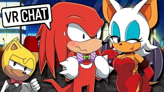 Knuckles DATING Rouge?! | VR Chat Stories