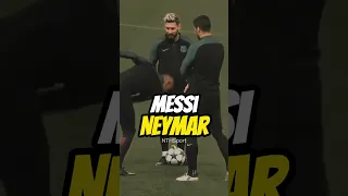 Messi, Neymar and Suarez funny moment in FC Barcelona😍🔥#shorts