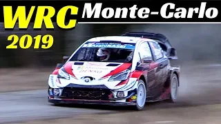 WRC Rallye Monte-Carlo 2019 - Ps6 Valdròme-Sigottier Highlights - Flatout, Max Attack & More!