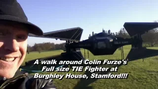 A Walk Around the Full Size TIE Fighter/Silencer at Burghley House.