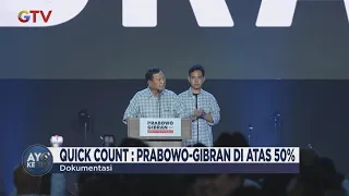 Hasil Quick Count Prabowo-Gibran Unggul di Atas 50 Persen - BIP 15/02