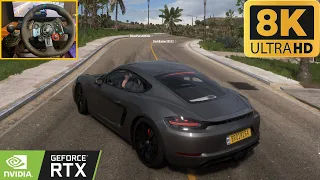 Porsche 718GTS - Logitech G29 Steering Wheel gameplay l Forza Horizon 5 #forzahorizon5#gaming #viral
