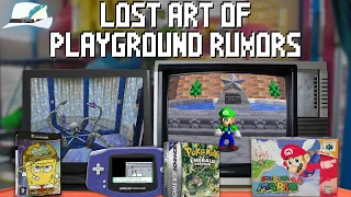 The Lost Art of Video Game Playground Rumors