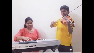 Minungum Minnaminuge..violin cover | Johaan Danny | Oppam movie