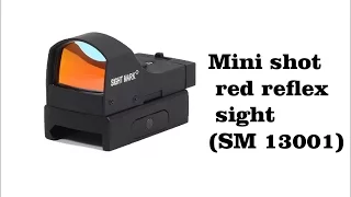 Коллиматорный прицел SightMark  Mini shot red reflex sight  SM 13001