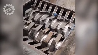 Powerful & Dangerous Shredder Machines Can Destroy Anything