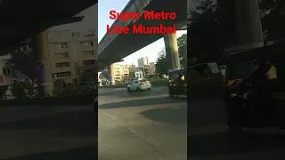 Mumbai Metro Line || Super Metro Line  || Mumbai Vlogs || @niklesh_shatrudhan_os @niklesh_os #shorts