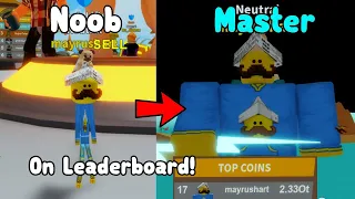 Became The Strongest Player In Workout Island! Max Weight & Body! On Leaderboard! Roblox