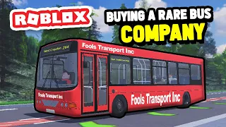 Buying a SUPER RARE BUS For My Company in Roblox Croydon: The London Transport Game