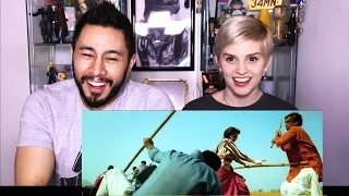 GULAAB GANG trailer reaction review by Jaby & Elizabeth!