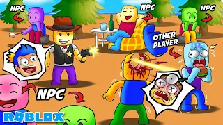 MAIN PETAK UMPET TAPI SEMUA ORANG NYAMAR JADI NPC/BOT DI ROBLOX!!!