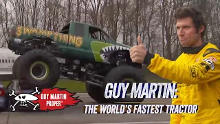 All of Guy's World's Fastest Tractor Extra Scenes | Guy Martin Proper