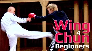 Wing Chun for beginners lesson 21: basic leg exercise/ blocking a side kick