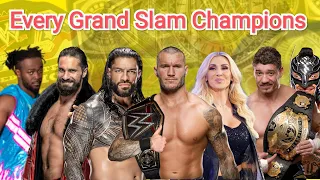 Every Grand Slam Champion In WWE History (As Per New Format) In Hindi