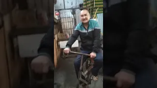Кыргыз жигитти жасаган техникасы