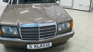 #Mercedes-Benz #300SE, #W126, 1986 год выпуска, пробег 97 тыс. км., #олдтаймер, #terminal60