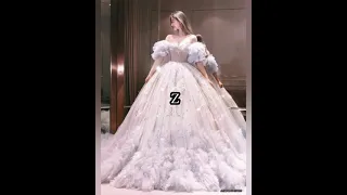 فستان 👗زفافك حسب اول حرف من اسمك Part 2