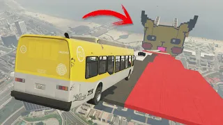 MEGA RAMPA IMPOSIBLE DE PIKACHU!! - GTA V ONLINE - GTA 5 ONLINE