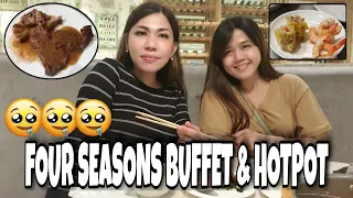 [4K] Four Seasons Buffet & Hotpot, Araneta Center Cubao - Manila Philippines