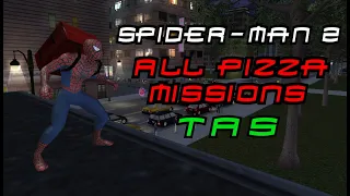 [TAS] All Pizza Missions in 16:05 | Spider-Man 2