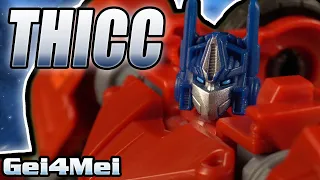 The Thiccest Boy Ever!! [Gamer Optimus Prime Review]