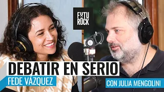 CRÍTICA AL LIBRO DE KULFAS SOBRE EL PERONISMO, FEDE VÁZQUEZ con JULIA MENGOLINI en SEGUROLA