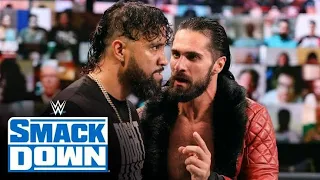 seth Rollins vs jey uso wwe smackdown full match 2022