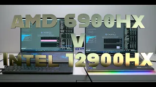 Intel 12900HX v AMD 6900HX - Watch This Laptop Destroy an M1 Ultra Mac Studio DeskTop CPU