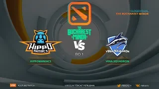 [RU] Hippomaniacs vs Vega Squadron | Bo1 | The Bucharest Minor by @Tekcac