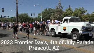 2023 Frontier Day's, 4th of July Parade in Prescott, AZ