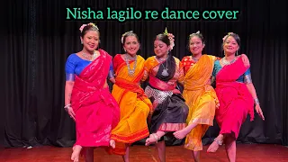 Nisha lagilo re dance cover | Choreography by Mohor Bhattacharya Dey | Bengali folk dance in London