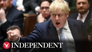 Watch again: Boris Johnson makes statement after Sue Gray's report is published