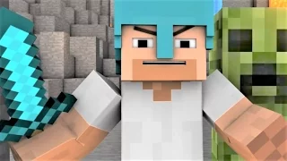 Minecraft Song Lyric Music Video "Diamond Sword" Minecraft Songs & Minecraft Animation