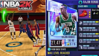 NBA 2K Mobile | PINK DIAMOND RAJON RONDO GAMEPLAY!!!