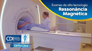 Ressonância Magnética. Um exame de alta tecnologia.