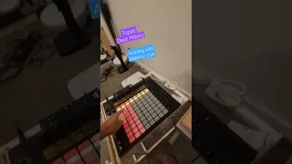 first time trying out live looping performance with Ableton Live