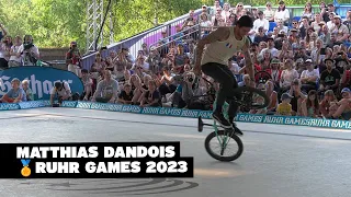 Matthias Dandois – 🏅 European BMX Flatland Championships @ Ruhr Games 2023