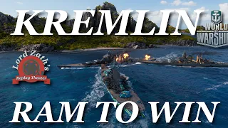 Ram FTW - Kremlin Tier 10 Russian BB Brawls Hotspot South Spawn World of Warships