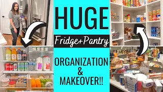 *NEW* PANTRY MAKEOVER 2020 | CLEAN, DECLUTTER, + ORGANIZE WITH ME | EXTREME CLEANING MOTIVATION
