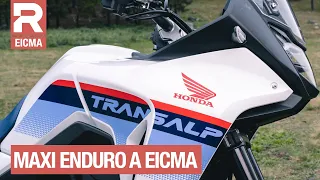 EICMA 2022 le  migliori maxi enduro - Honda Transalp, Suzuki V-Strom 800DE, Benelli TRK 702