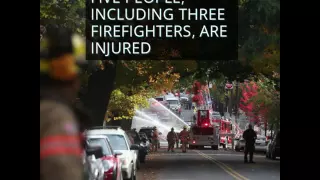 Multiple firefighters injured in NW Portland explosion