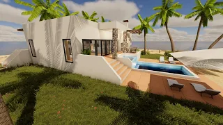 Frozen District | House Flipper 2 | Small beach house | Sandbox mode