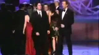 Hugh Laurie And Zach Braff At The Emmy's.mp4