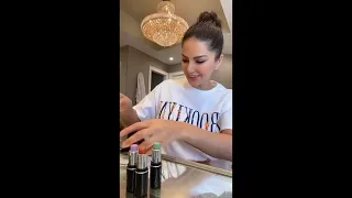 Uncover Sunny Leone's Secrets to Concealing Scars and Bruises! | @sunnyleone