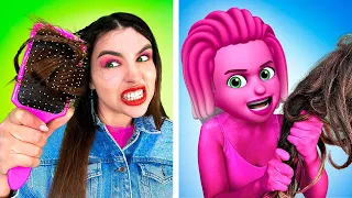 Girly Problems with HAIR - Funny Beauty Struggles | My Emotions Controls Me by La La Life Emoji