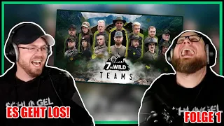 Naturensöhne reagieren auf 7 vs. Wild: Teams - Die Aussetzung | Folge 1