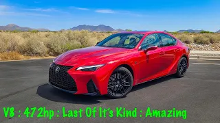 2023 Lexus IS500 F Sport Performance Review From A Supercar Owner : Interior : Exterior : Drive