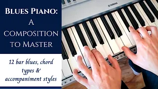 (old video, newer available) Blues Piano - A Composition to Master | 12 Bar Blues & Tips