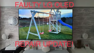 Faulty LG OLED TV repair UPDATE !