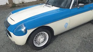 BMW powered classic modified MGB GT